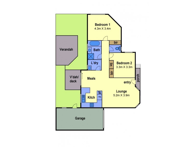 1/11 Neilsen Crescent, Bundoora VIC 3083 Floorplan