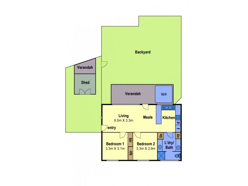 5B/14 Souter Street, Eltham VIC 3095 Floorplan