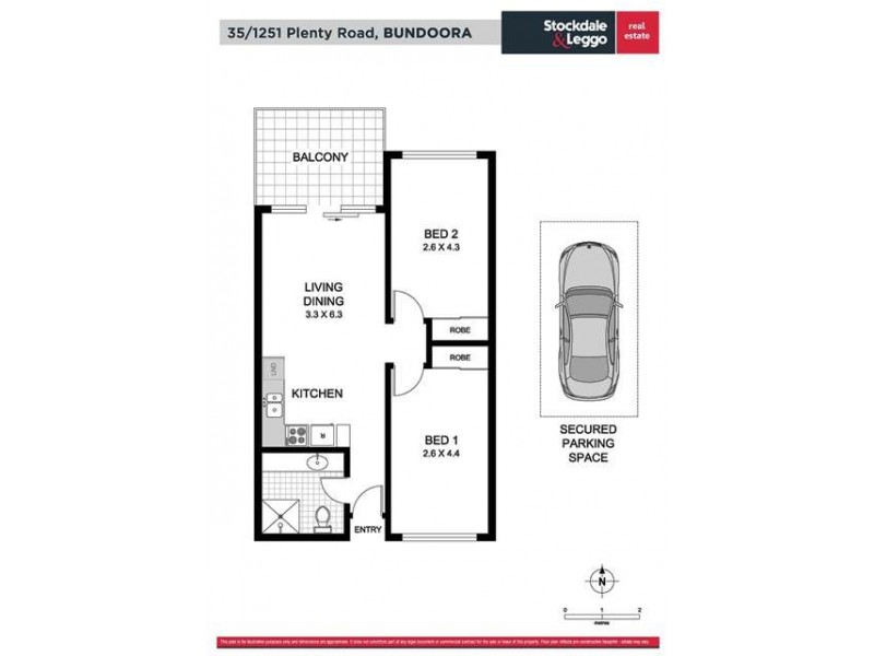 35/1251 Plenty Road, Bundoora VIC 3083 Floorplan