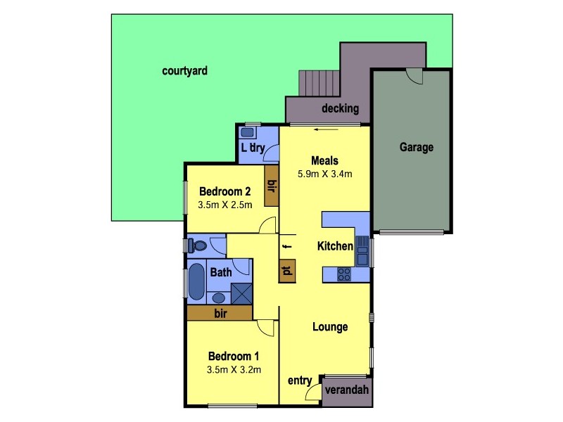 4/11 Neilsen Crescent, Bundoora VIC 3083 Floorplan