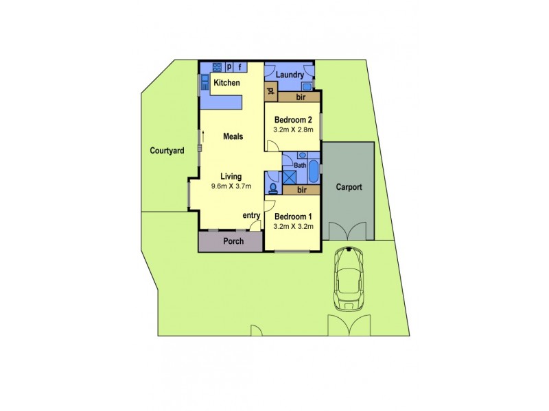 9/8 Balaka Place, Bundoora VIC 3083 Floorplan