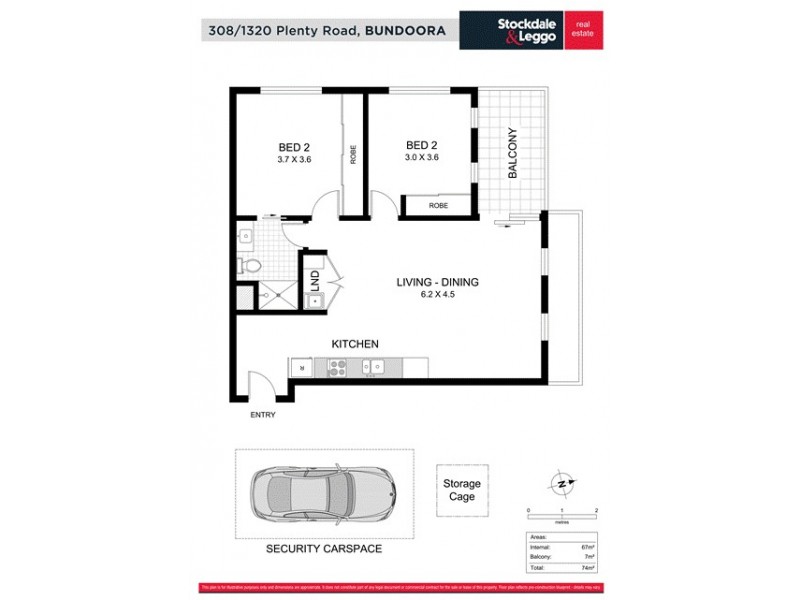 308/1320 Plenty Road, Bundoora VIC 3083 Floorplan