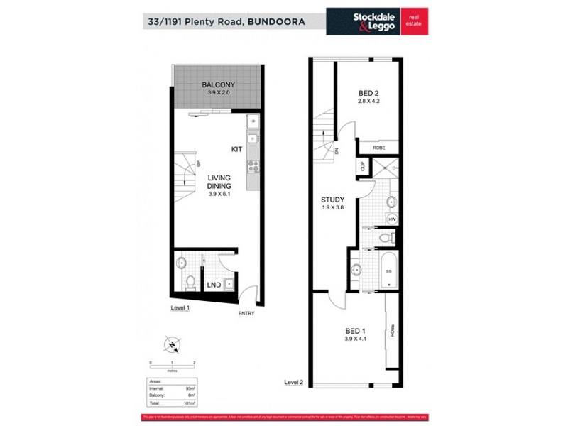 33/1191 Plenty Road, Bundoora VIC 3083 Floorplan