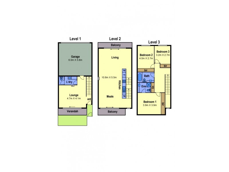 44 Chancellor Avenue, Bundoora VIC 3083 Floorplan