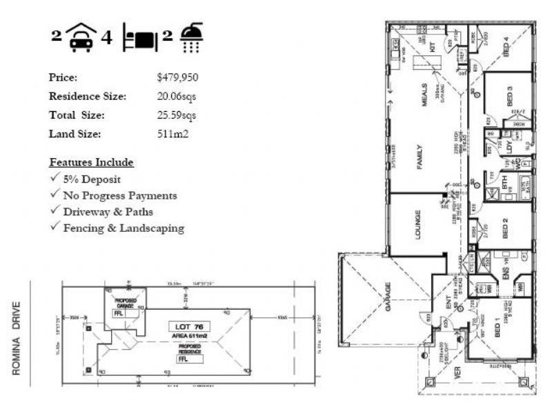 Lot 76  Romina Dve, Langwarrin VIC 3910