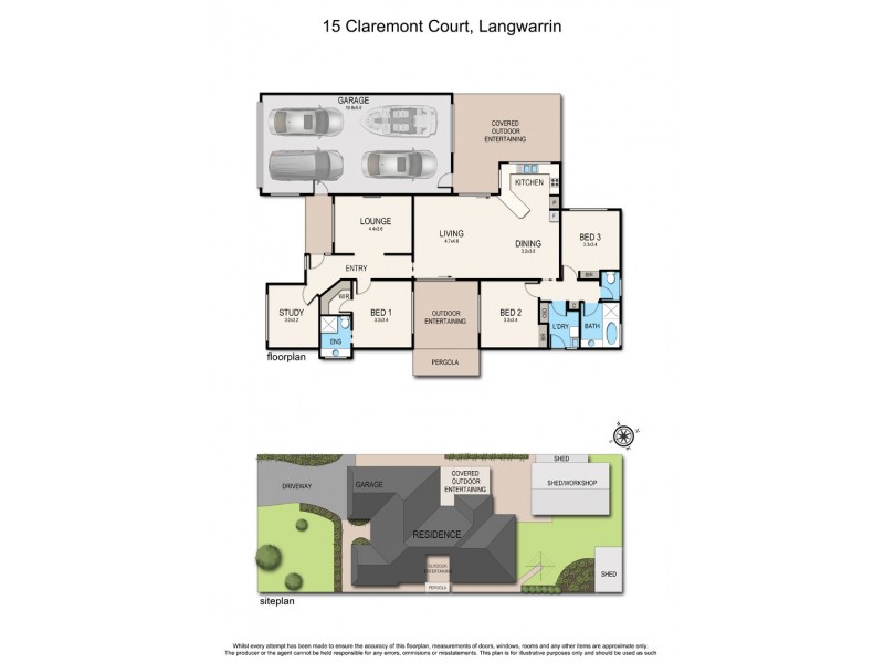 15 Claremont Court, Langwarrin VIC 3910 Floorplan