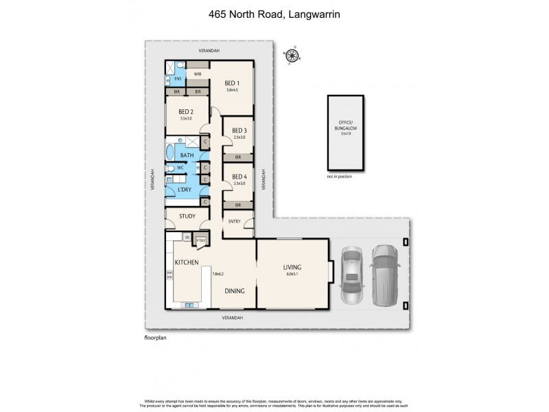 465 North Road, Langwarrin VIC 3910 Floorplan