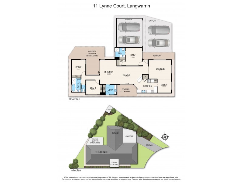 11 Lynne Court, Langwarrin VIC 3910 Floorplan