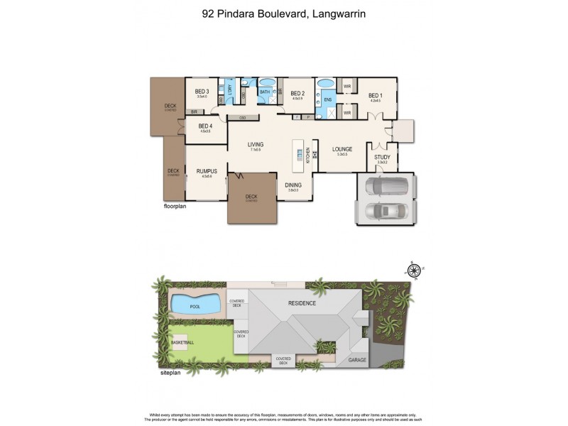 92 Pindara Boulevard, Langwarrin VIC 3910 Floorplan