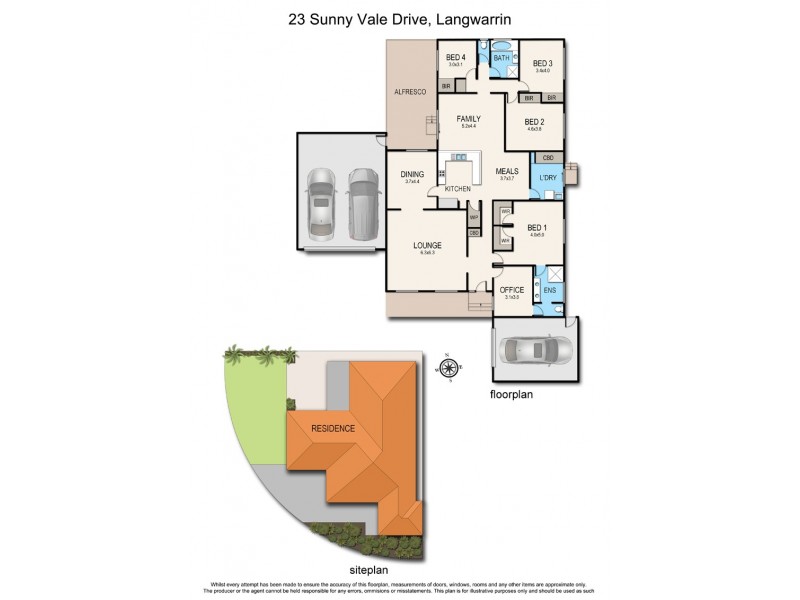 23 Sunny Vale Drive, Langwarrin VIC 3910 Floorplan