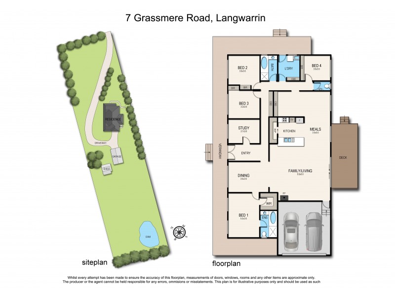7 Grassmere Road, Langwarrin VIC 3910 Floorplan