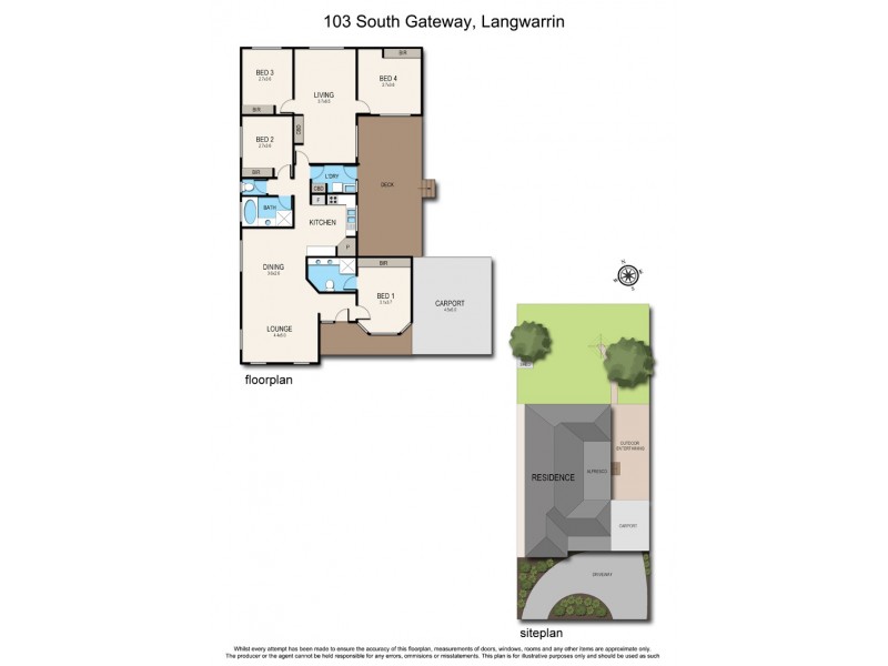 103 Southgateway, Langwarrin VIC 3910 Floorplan