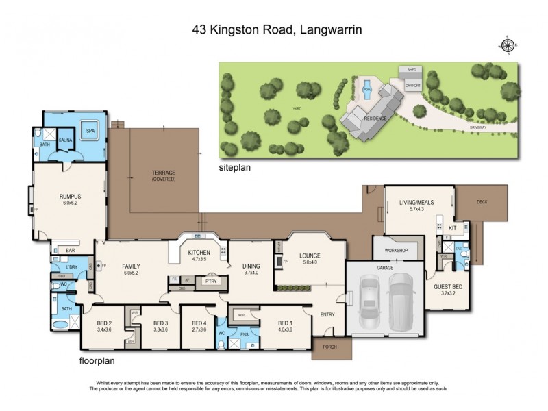 43 Kingston Road, Langwarrin VIC 3910 Floorplan