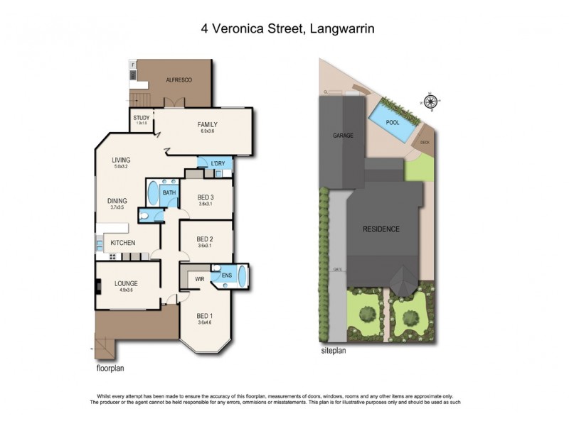 4 Veronica Street, Langwarrin VIC 3910 Floorplan