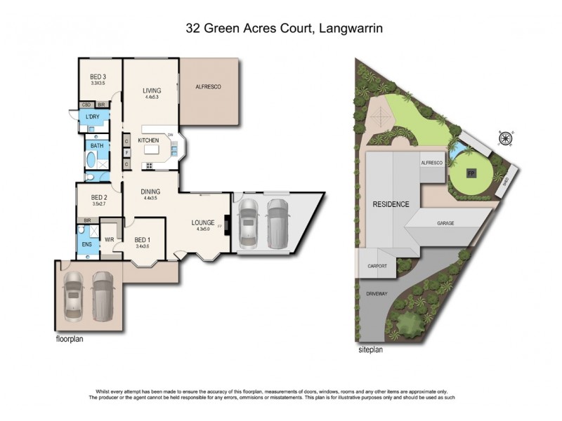32 Green Acres Court, Langwarrin VIC 3910 Floorplan