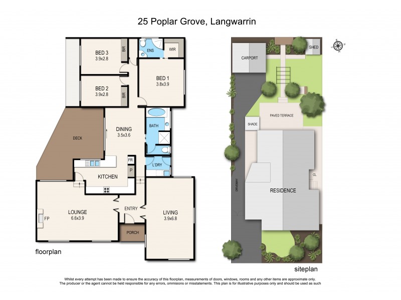 25 Poplar Grove, Langwarrin VIC 3910 Floorplan