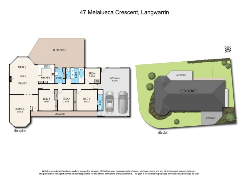 47 Melaleuca Crescent, Langwarrin VIC 3910 Floorplan