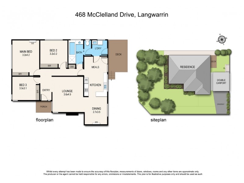 468 McClelland Drive, Langwarrin VIC 3910 Floorplan