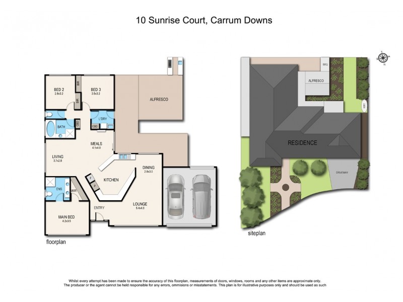 10 Sunrise Court, Carrum Downs VIC 3201 Floorplan