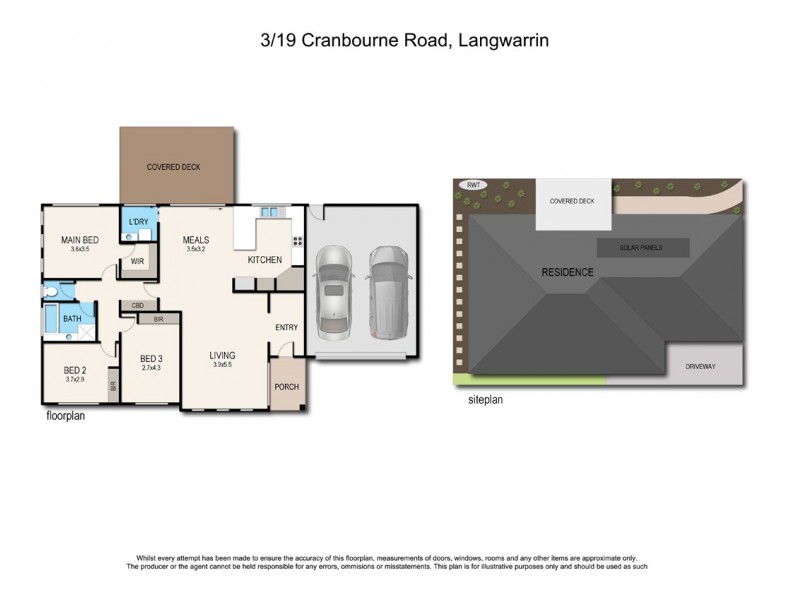 3/19 Cranbourne Road, Langwarrin VIC 3910 Floorplan