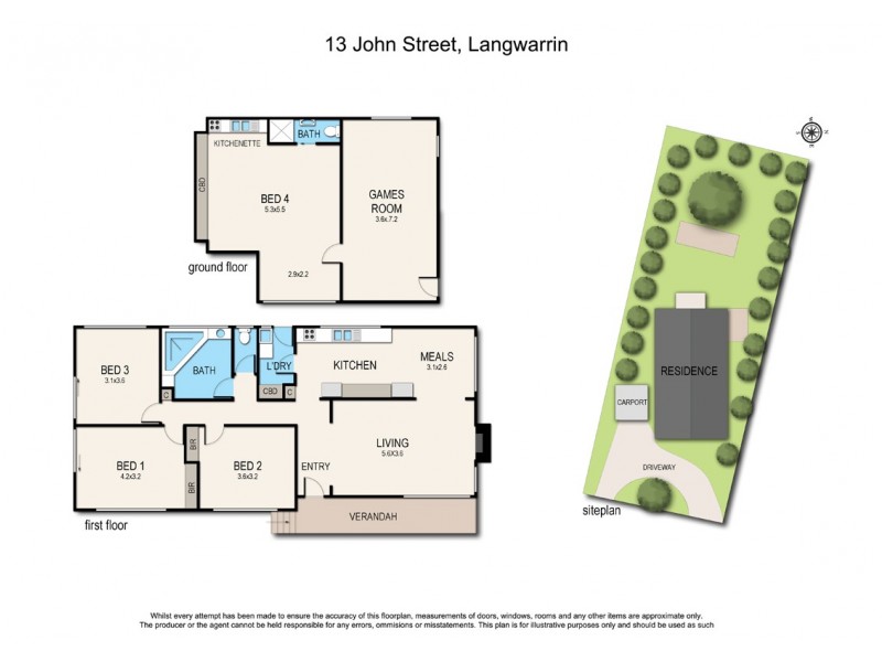 13 John Street, Langwarrin VIC 3910 Floorplan