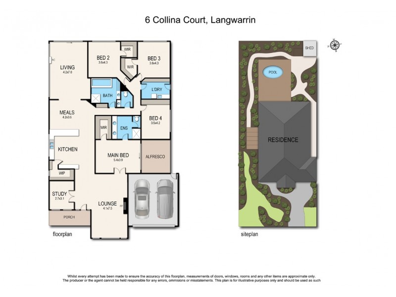 6 Collina Court, Langwarrin VIC 3910 Floorplan