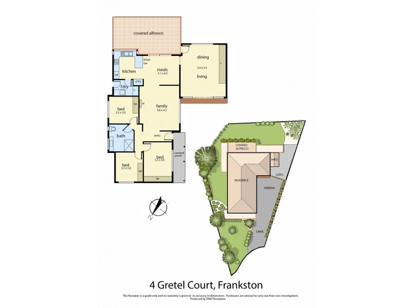 4 Gretel Court, Frankston VIC 3199 Floorplan