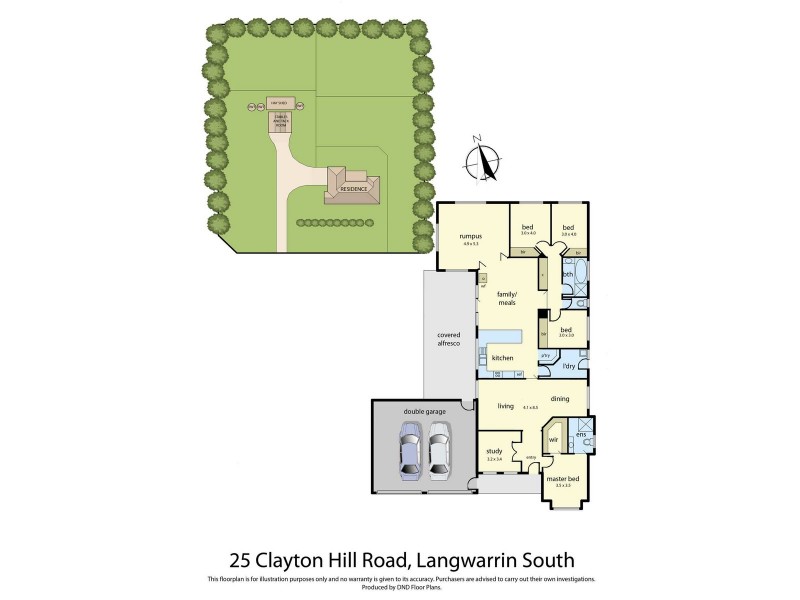 25 Clayton Hill Road, Langwarrin South VIC 3911 Floorplan