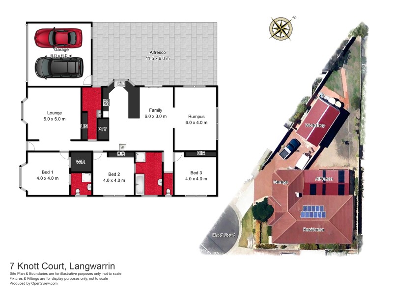 7 Knott Court, Langwarrin VIC 3910 Floorplan