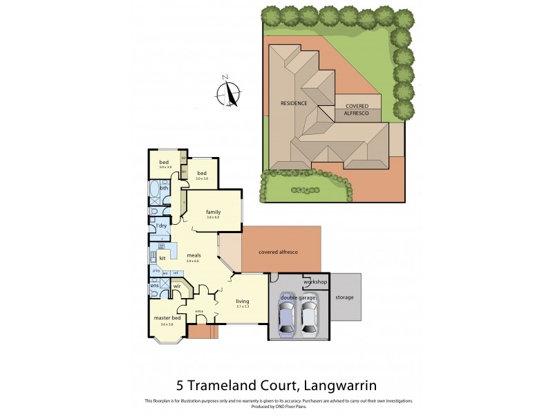 5 Trameland Court, Langwarrin VIC 3910 Floorplan
