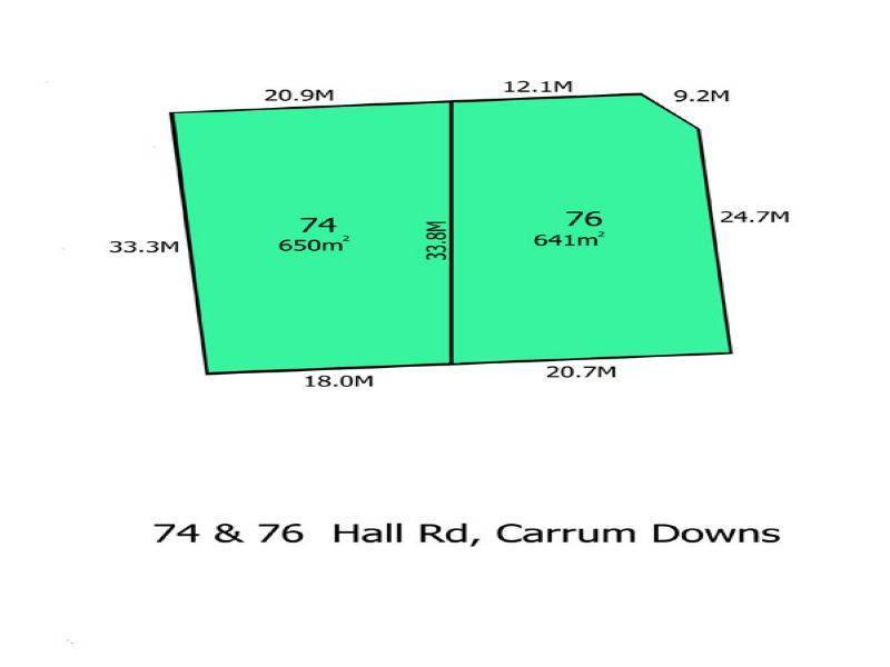 74-76 Hall Road, Carrum Downs VIC 3201