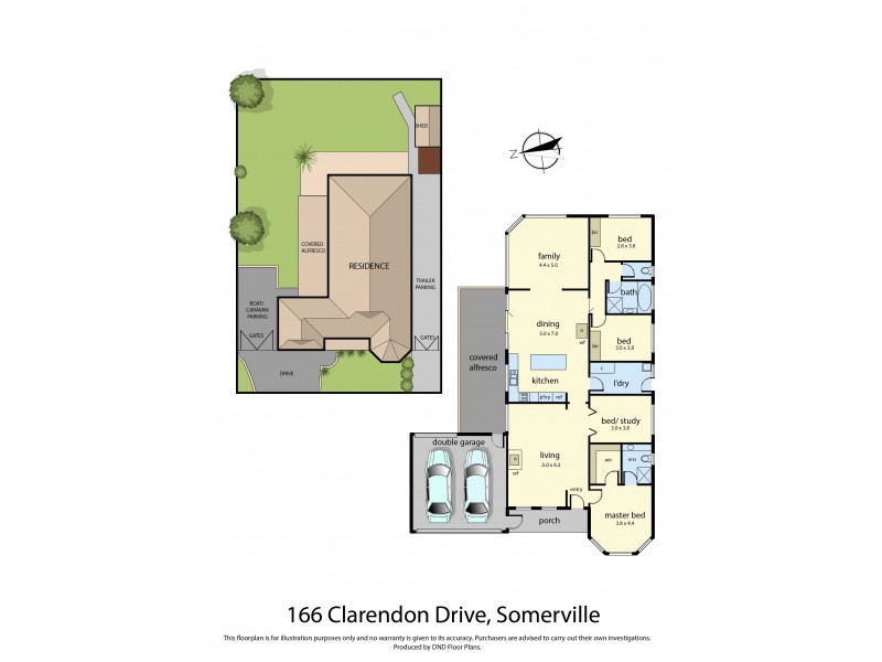 166 Clarendon Drive, Somerville VIC 3912 Floorplan