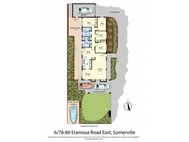 6/78-80 Eramosa Road East, Somerville VIC 3912 Floorplan