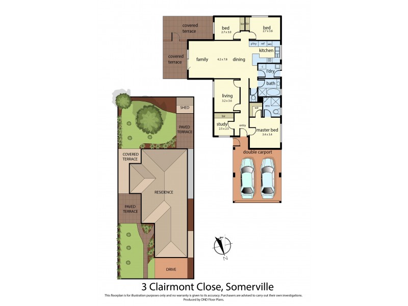 3 Clairmont Close, Somerville VIC 3912 Floorplan