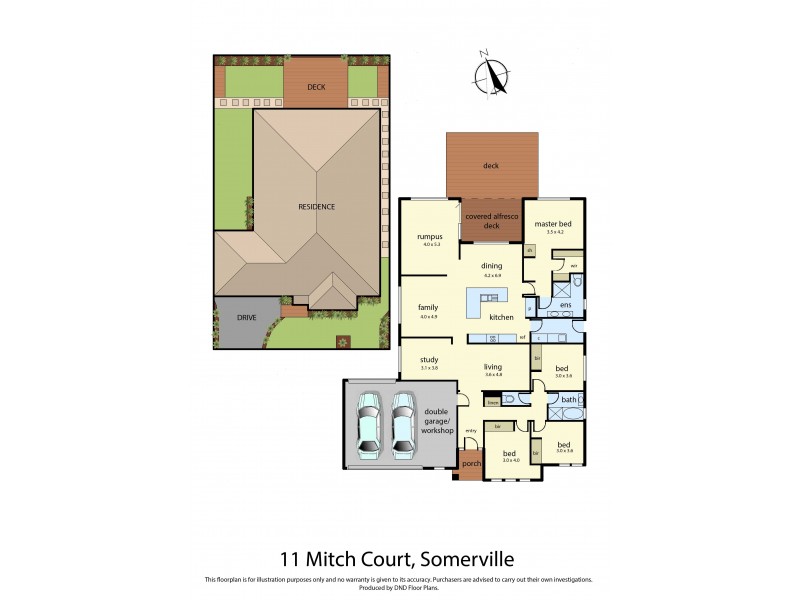 11 Mitch Court, Somerville VIC 3912 Floorplan
