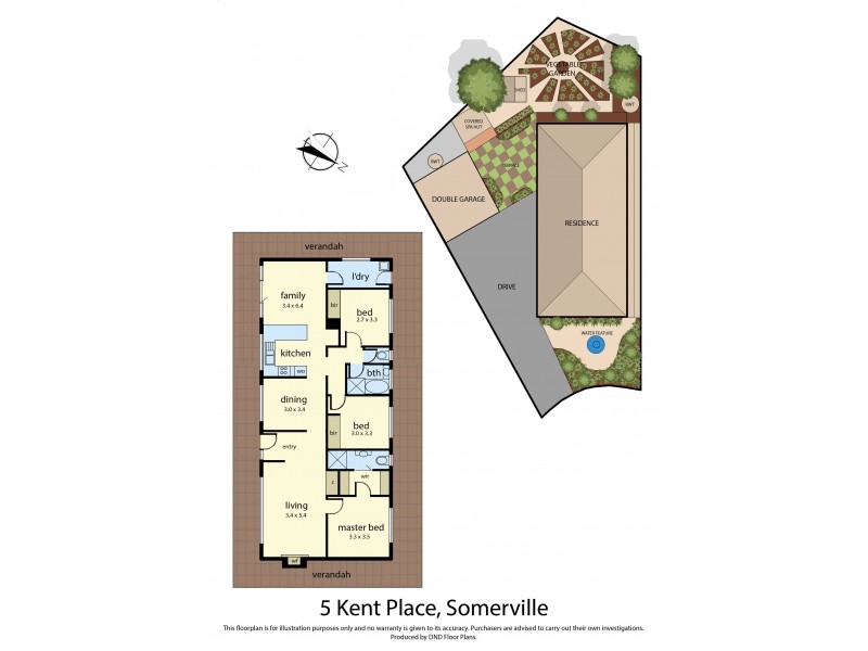 5 Kent Place, Somerville VIC 3912 Floorplan
