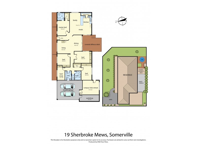 19 Sherbrooke Mews, Somerville VIC 3912 Floorplan