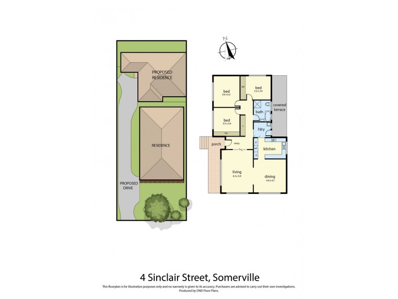 4 Sinclair Street, Somerville VIC 3912 Floorplan