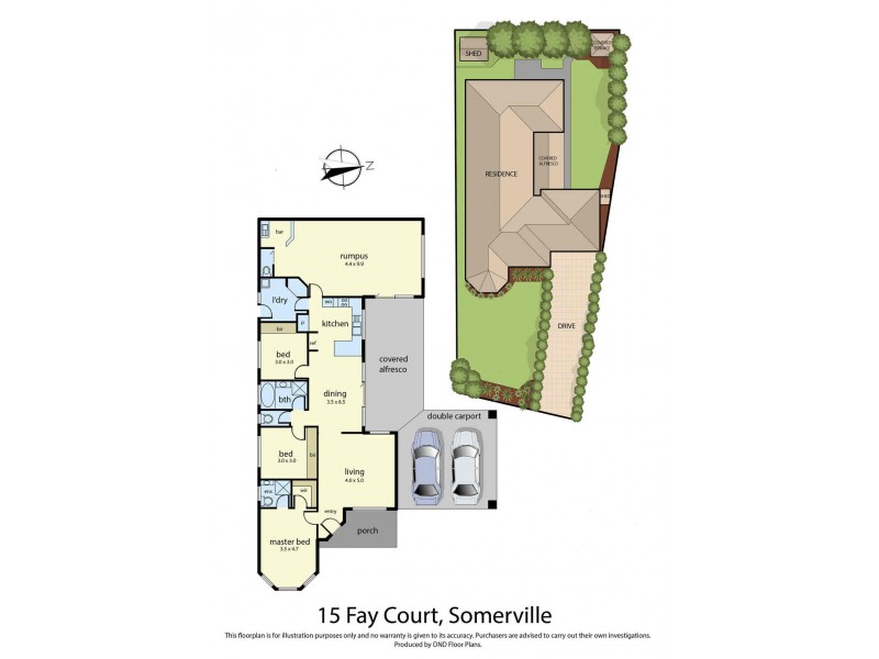 15 Fay Court, Somerville VIC 3912 Floorplan