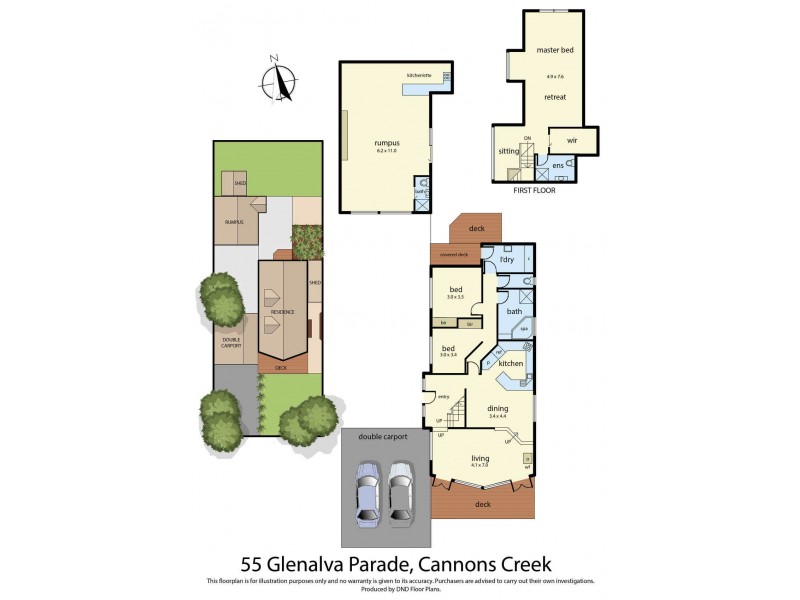 55 Glenalva Parade, Cannons Creek VIC 3977 Floorplan