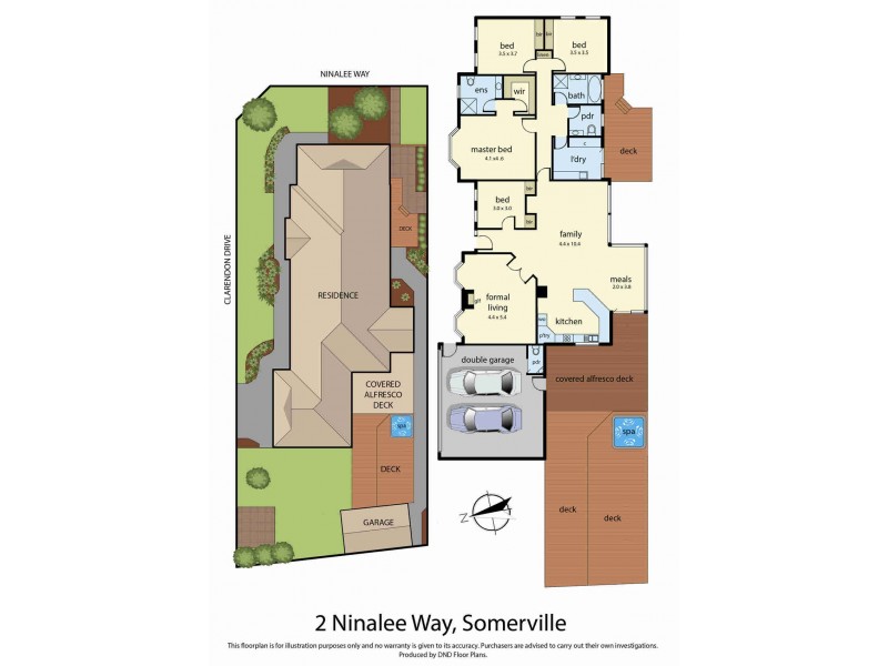 2 Ninalee Way, Somerville VIC 3912 Floorplan