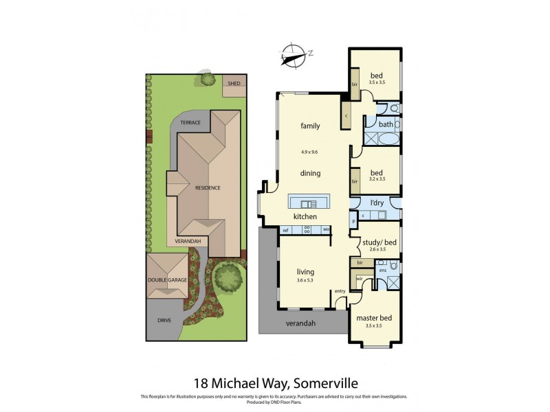18 Michael Way, Somerville VIC 3912 Floorplan