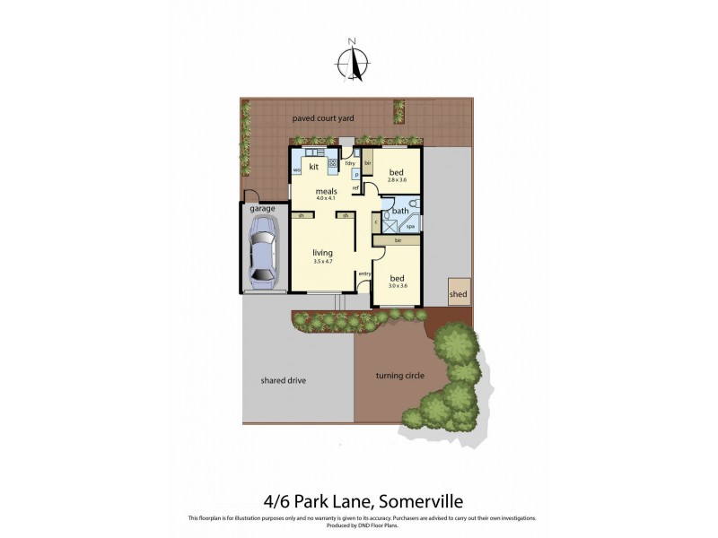 4/6 Park Lane, Somerville VIC 3912 Floorplan