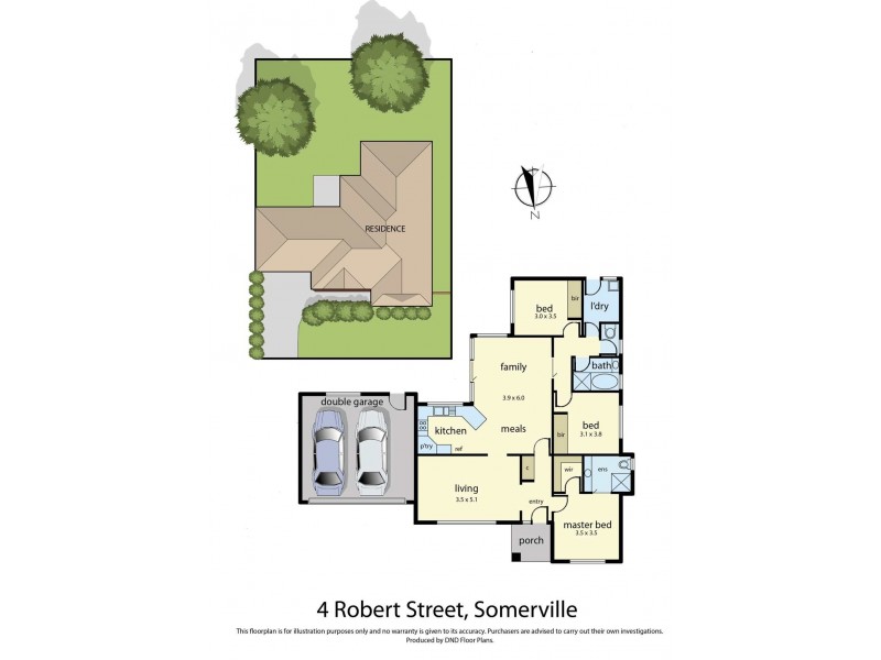 4 Robert Street, Somerville VIC 3912 Floorplan
