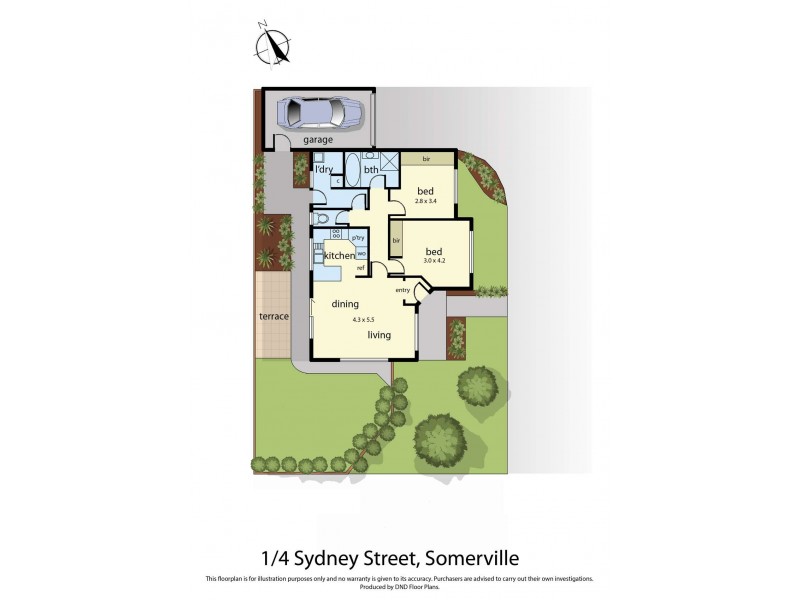 1/4 Sydney Street, Somerville VIC 3912 Floorplan