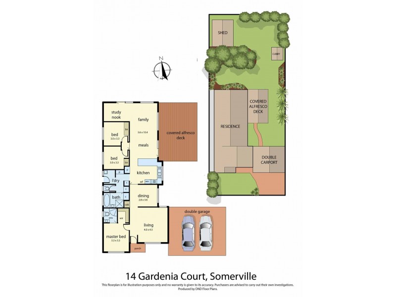 14 Gardenia Court, Somerville VIC 3912 Floorplan