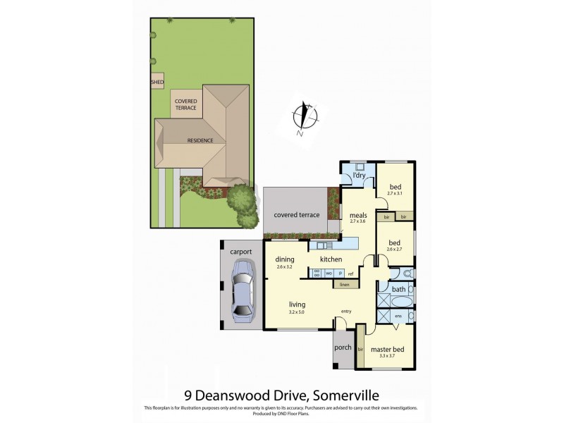 9 Deanswood Drive, Somerville VIC 3912 Floorplan