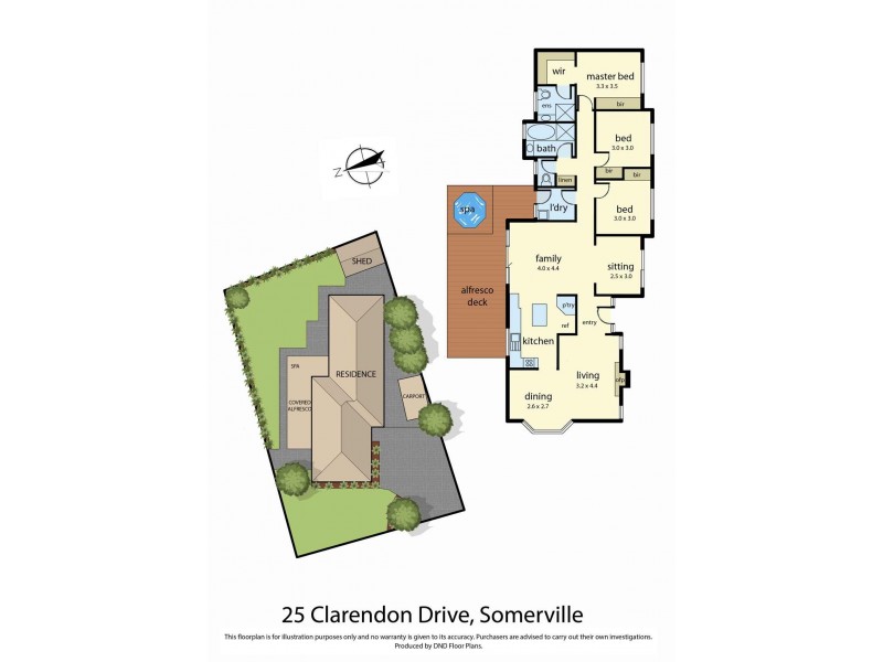 25 Clarendon Drive, Somerville VIC 3912 Floorplan