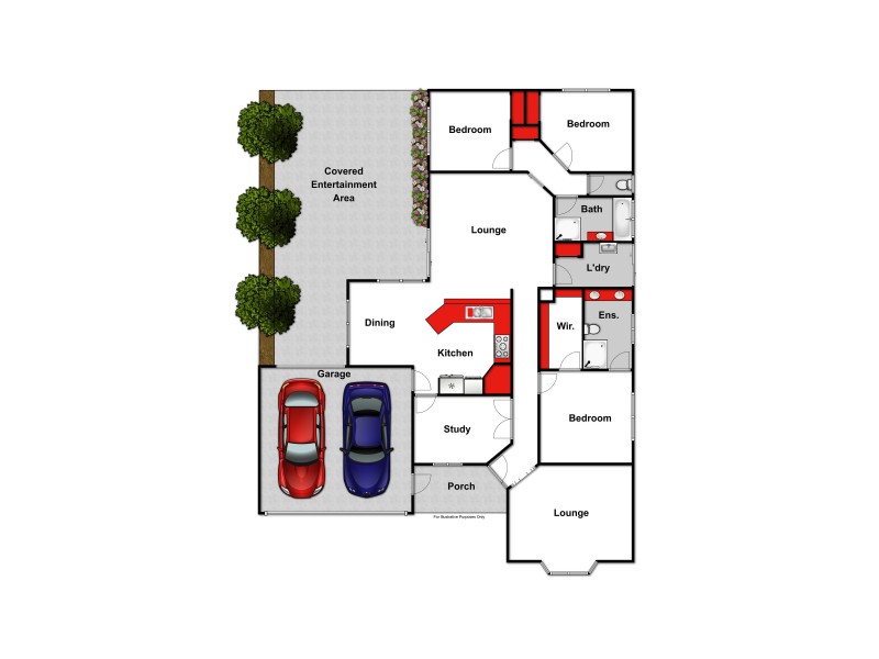 135 Clarendon Drive, Somerville VIC 3912 Floorplan