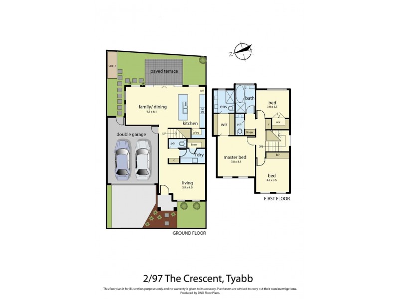 2/97 The Crescent, Tyabb VIC 3913 Floorplan